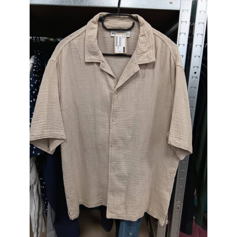 CHEMISE MANCHE COURTE BERSHKA TAILLE S