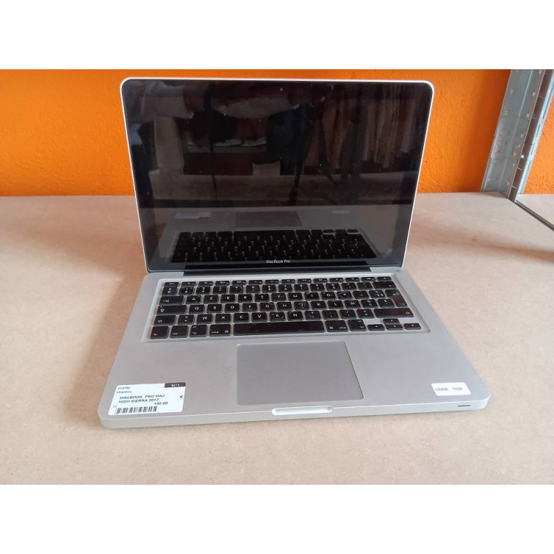 MACBOOK  PRO MAJ HIGH SIERRA 2017