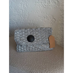 POCHETTE CROCHET ARGENT...