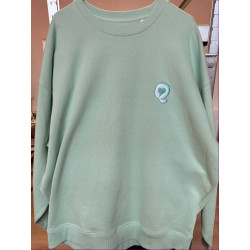 SWEAT  CARQ VERT PALE
