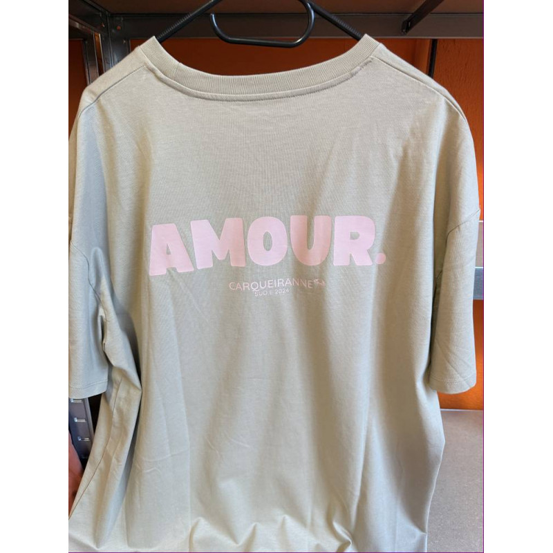 TEE SHIRT AMOUR  XS