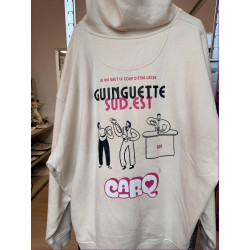 SWEAT GUINGETTE CREME XXL