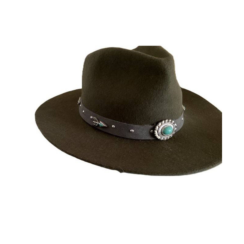 CHAPEAU AMENIPH PARIS (HIPANEMA) KAKI