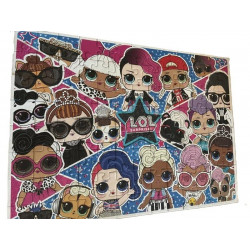 PUZZLE LOL 100 PIECES COMPLET 