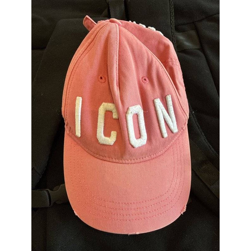 CASQUETTE ROSE DSQUARED ICON