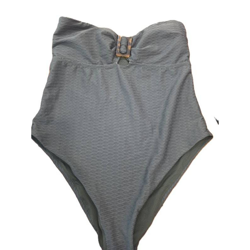 MAILLOT BUSTIER KAKI XL NEUF
