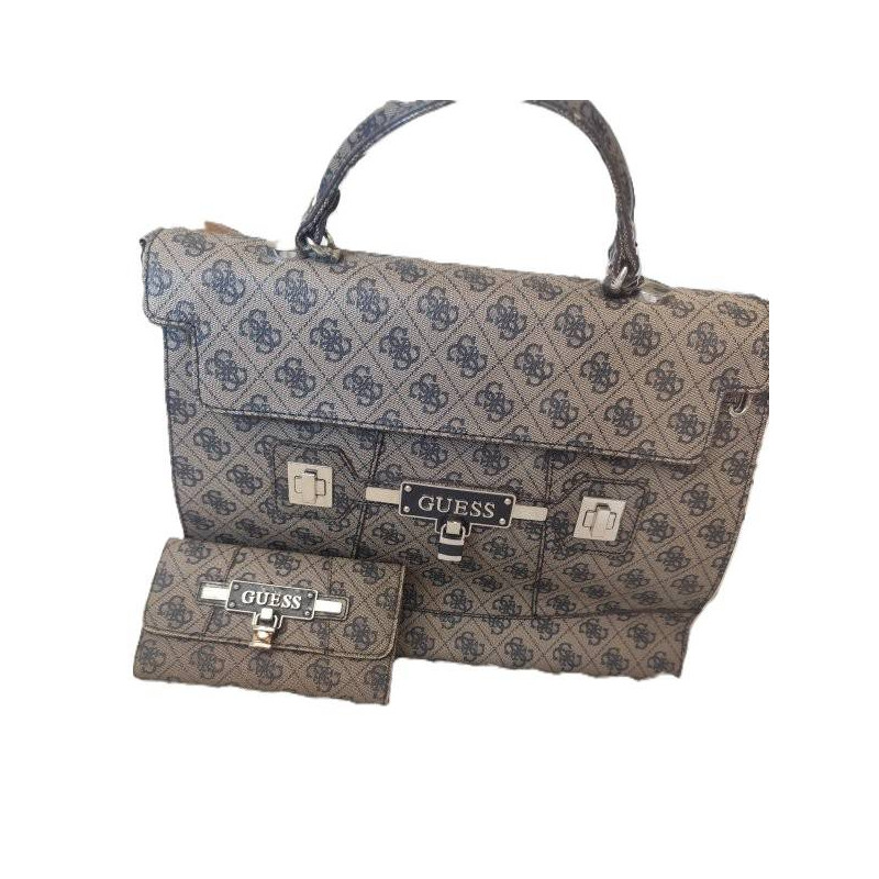 SAC CARTABLE GUESS  VENDU AVEC LE PORTEFEUILLE