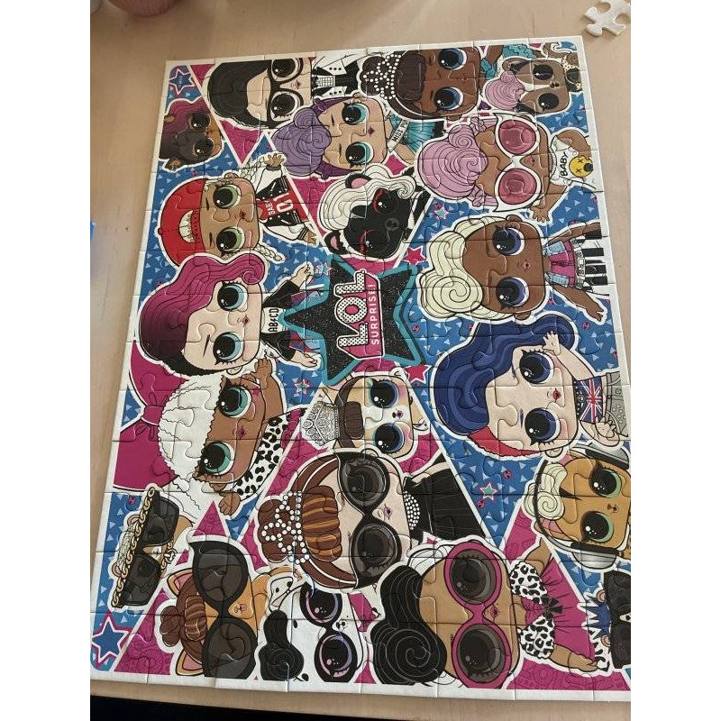 PUZZLE LOL 100 PIECES COMPLET 