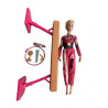 BARBIE GYM 11PIECES