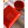 LOT 2 RAMEQUINS ROUGE APERO