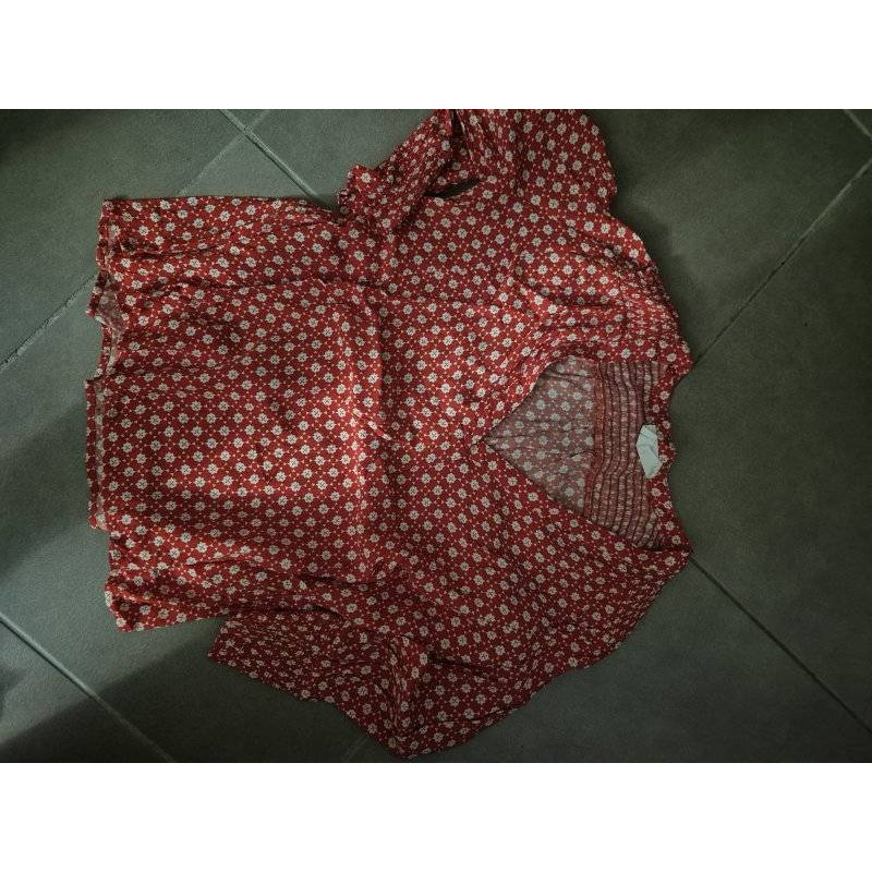 BLOUSE BASH ROUGE